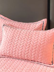 Vỏ Gối Nỉ Sữa Dày Dặn Giữ Nhiệt Cho Gia Đình Mùa Đông Cặp Đôi Vải Nhung San Hô 48x74 Vỏ Gối Cotton Lót Bên Trong