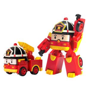 Robocar Poli | Transformable Fire Truck Toy 4 Inches