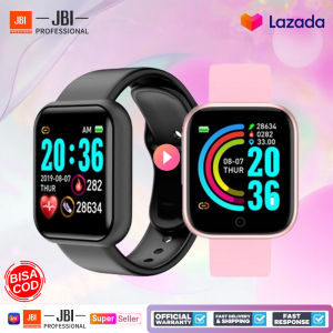 [Harga Terendah] Y68 Smart Watch Pria Wanita Jam Tangan D20 Smartwatch Jam Elektronik Monitor Kebugaran Hadiah Ulang Tahun Smartwatch terbaru 2023 Untuk Iphone Xiaomi Huawei Gelang