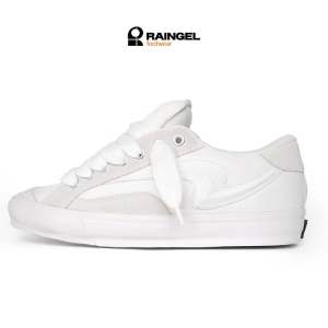Raingel BIGMAX All White Sepatu Lokal Brand Original Sneakers Kasual Pria Wanita