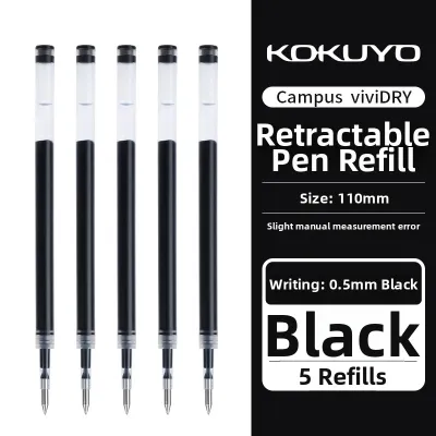 KOKUYO | Quick-drying Refillable Retractable Pen 0.5mm
