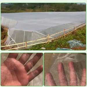 Anti Insect Pest Fly Net 60 Mesh Thickened Agricultural Breeding Garden Crop 10M Plant Protection Cover Netting Plant Protective Net Insect Bird Net Barrier Blind Mesh For Protect Your Plant Fruits Flower