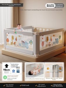 M-castle | Baby Anti-Fall Adjustable Bed Rail