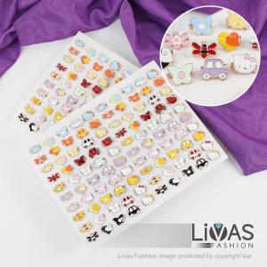 Kerongsang Tudung 100 pcs murah Pin Tudung Pastel Brooch Tudung brooch pin brooches for women jarum peniti tudung baby brooch 100pcs murah butterfly silver | LIVAS Fashion