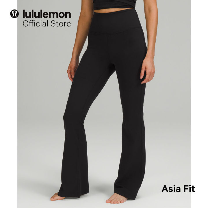 aira ♪新品Lululemon Groove ヨガパンツ　黒M(6) Lululemon Groove Pant Bootcut 32