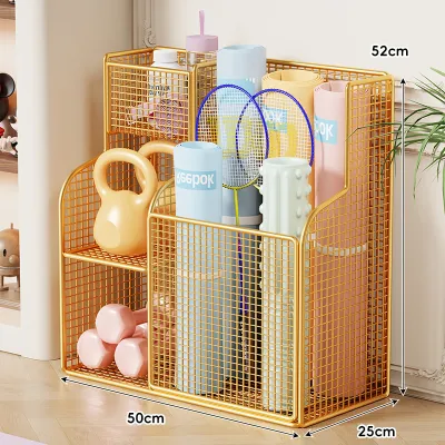 evesigar | Large Capacity Movable Sports Equipment Storage Rack