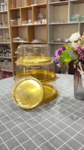 มาวินเซ็น ขายปลีกถูก 5ชุด เค้กปอนด์กลมฐานทอง ครึ่งปอนด์ 1P2P3P กล่องเบบี้เค้ก กลองเค้กE93 กล่องเบเกอรี่ฐานทอง มากที่สุดในไทย