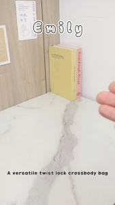 RACHEL SMITH Emily Twist Lock Crossbody Bag