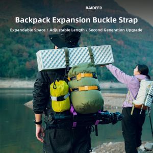 External Hook Multifunction Extension Strap Backpack Accessory