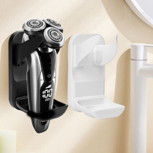 Electric Shaver Razor Wall-Mounted Holder Traceless Toothbrush Stand Rack Space Saving Storage Holder Bathroom Accessories