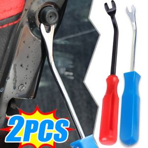 2pcs Car Buckle Removal Driver Automotive Door Panel Interior Modification Hand-held Screwdriver High Hardness Nail Remover Puller