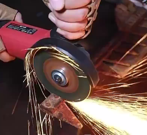 REAIM Gerinda Tangan 4" 850W - ANGLE GRINDER HEMAT & BERKUALITAS! Bisa untuk Potong & Haluskan Besi/Kayu BISA COD