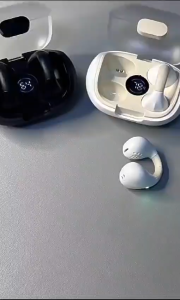 Earphone M8 Bluetooth 5.3 Earphones Bone Conduction Headphone Open Ear Headset Wireless Bone Earbuds With Ear Clip