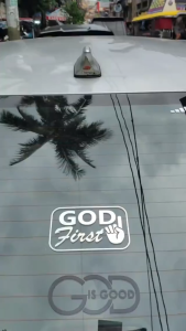 God First Stickers for Motorcycle Decals Worship Jesus Waterproof Decal Vinyl Sticker Car Motors Cars
