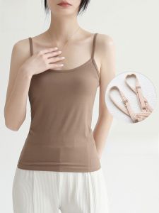 Miiow | Womens Modal Sleeveless Tank Top Thin Summer New Style Matching Inner Wear Casual Versatile Solid Color Base Layer Top