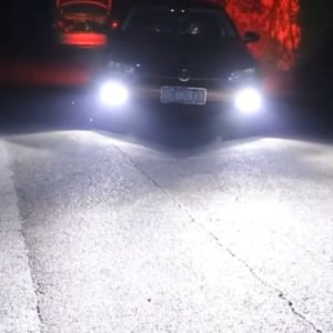 2PCS Lampu Kabut Mobil Lampu Depan Mobil Sepeda Motor Led Laser Led Foglamp H11 Putih 6000k Foglamp Led Projector Mini Projektor Lampu Led Foglamp Laser Lampu Depan Mobil Laser Super Terang Laser Lensa Kabut Lampu