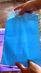 Plastik olshop Packing Polymailer 20x30 warna HITAM SILVER PINK UNGU BIRU MUDA isi 100 lembar