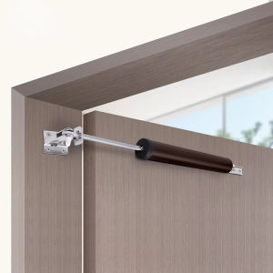 Automatic Door Soft Close 90 Degrees Within The Positioning Stop Buffer AdjustmentDoor Closer Furniture Hardware