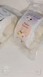 STICKER ROLL (Label) THANKYOU / Tempelan Stiker Bulat Thank You (Diameter : 25 mm) - Isi 500 pcs