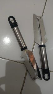 PISAU Pengupas STAINLESS potong Kulit Kentang Buah TAJAM Kupas peeler ONCEK TELO KULIT BUAH TAJAM