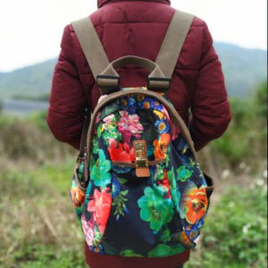 Ba Lô Hai Vai Vải Oxford In Hoa Ba Lô Thời Trang Phong Cách Hàn Quốc Cho Nữ Sức Chứa Lớn Mẫu Mới Năm 2024 Du Lịch Dễ Phối