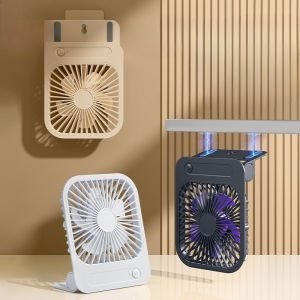 OATSBASF Portable Ultra-Thin Magnetic Desktop Fan Strong Wind Quiet Punch-free Wall-mounted Fan Stylish Modern Design
