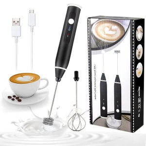 Electric egg beater milk mixer USB rechargeable wireless coffee frother mini kitchen mixer food mixer