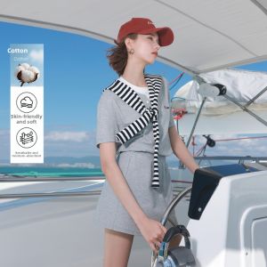 3COLOUR·S | Summer Casual Striped 3-Piece Outfit Set Women
