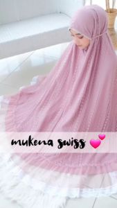 Mukenah Terbaru 2023 Mukena SWISS Dalanova Premium Mewah Bisa untuk Seserahan Haji Umroh Lebaran
