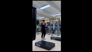 Gym Shock-absorbing Pad Barbell Cushion Pad 50cm/80cm/100cm Plyo Jump Box Exercise