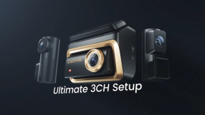 DDPAI Z90 Master World s First 4K + 4K +3K 3-Channel HDR Sony Starvis 2 Series Dash Cam