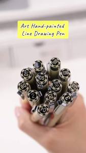 Manga Markers Needle Pen Art Hand-painted Hook Line Pen Sketch Pens Stationery Set Art Supplies School Supplies Art Sakura Pen