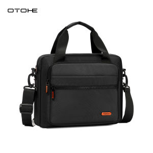 OTOHE Mens Shoulder Bag Business Laptop Bag Fashion Waterproof Messenger Bag Portable Travel Bag Large Capacity Handbag Cross Body Bag Lightweight Casual Bag Leisure Sport Street Bag