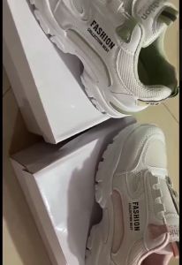 Juragan Online - Sneakers BESTY Sepatu Wanita Bahan Mess Tebal Empuk Nyaman Breathable Shoes Sneaker Tali Ringan Bisa Bayar Ditempat