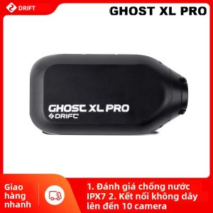 Camera Hành Động Drift Ghost XL Pro 4K HD WiFi Chống Nước IPX7 Ống Kính Xoay Chống Rung EIS Dùng Cho Xe Máy Camera Hành Trình Mũ Bảo Hiểm Xe Đạp