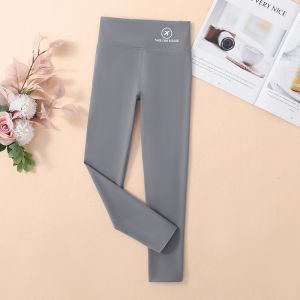 Girls High Waist Shark Skin Pattern Trousers Fashionable Tight Fit Base Layer Pants Spring Autumn Wear Breathable Nylon Fabric