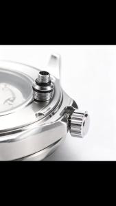 Ống Vỏ Đồng Hồ Bằng Thép Không Gỉ Có Miếng Đệm Cho Rolex Daytona Series 24-7030 24-6330 Bộ Phận Sửa Chữa Thay Thế Bộ Máy Đồng Hồ