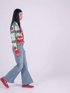 wiggle wiggle | Fashion Versatile Flared Wide Leg Jeans