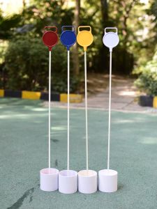 Portable Plastic Golf Flagstick with Cup Hole Green Golf Accessories New Model MAFIDE Brand Double Layer Ball for Amateurs
