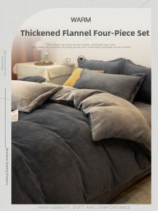 Kiss Dear | Luxury Flannel Bedding Set