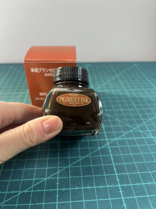 ทองคำขาว Blanc ซีเปีย INKG-1500 #65 Superfine หมึกสีสำหรับปากกาหัวแร้ง