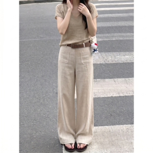 AIYITI | Plus Size Comfort Linen Trousers