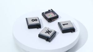 EELHOE | Elevator Press Button with Braille Numeral Direction Keys Replacement Part for 3600 5500 Elevator Maintenance