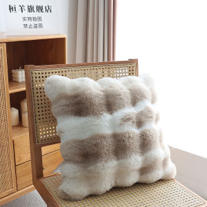 Gối Bông Polyester Đàn Hồi Cao Hình Thỏ Bọt Phong Cách Nhà Cửa Có Đệm Lưng Gối Bông Polyester Có Thể Tháo Rời