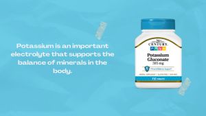 21st Century Potassium Gluconate 595 mg 110 Tablets