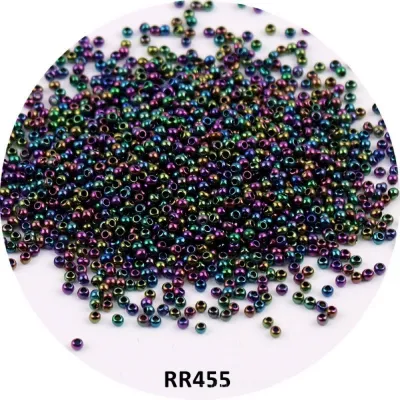 Golden 15/0 Japanese Seedbeads 1.5mm Uniform Metallic Bronze Round Spacer Glass Beads For DIY Jewelry Making Garments Accessory