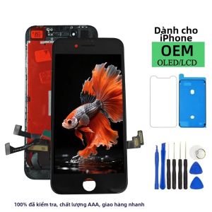 Màn Hình LCD Thay Thế Cho iPhone 7 8 Plus Với Bộ Phận Cảm Ứng 3D Touch Màn Hình Điện Thoại Di Động OLED Cảm Ứng Điện Dung Dành Cho Apple