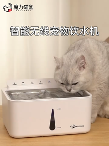 Smart Cat Water Fountain With 304 Stainless Steel Bowl Pet Water Dispenser Dog Waterer