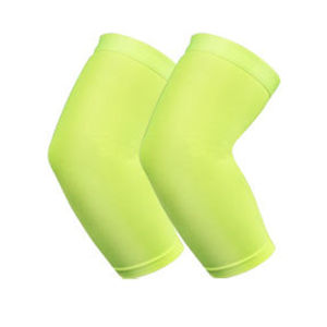 Mens Basketball Sport Elbow Pads Tight Fitness Equipment Sun Protection Extended Length Arm Braces Breathable Summer Gym Wear