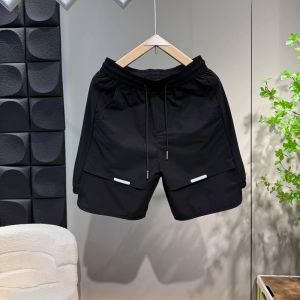 Quần Short Nam Mùa Hè Thường Ngày Màu Trơn Thời Trang Đa Năng Phong Cách Bãi Biển Quần Short Nam Cạp Vừa Thoáng Khí Nhanh Khô